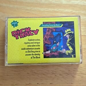 Dick Tracy: Episode 2 Everything Comes Up Blank Cassette VG++ USA Disney 60719-4